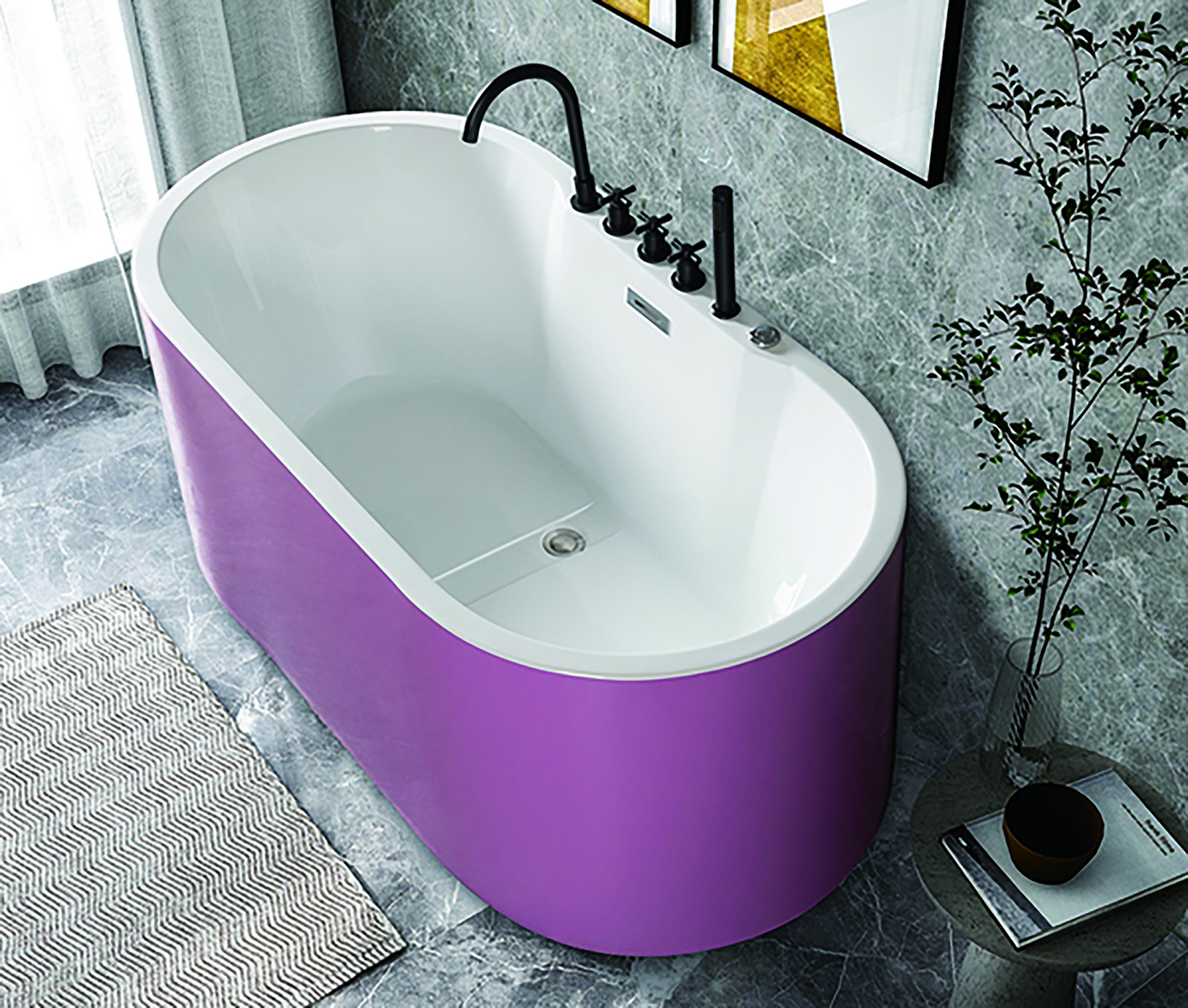 Wonderful Bathtub WDF-XC0805 Various Colors & Sizes